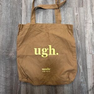 Cute brown med tote bag